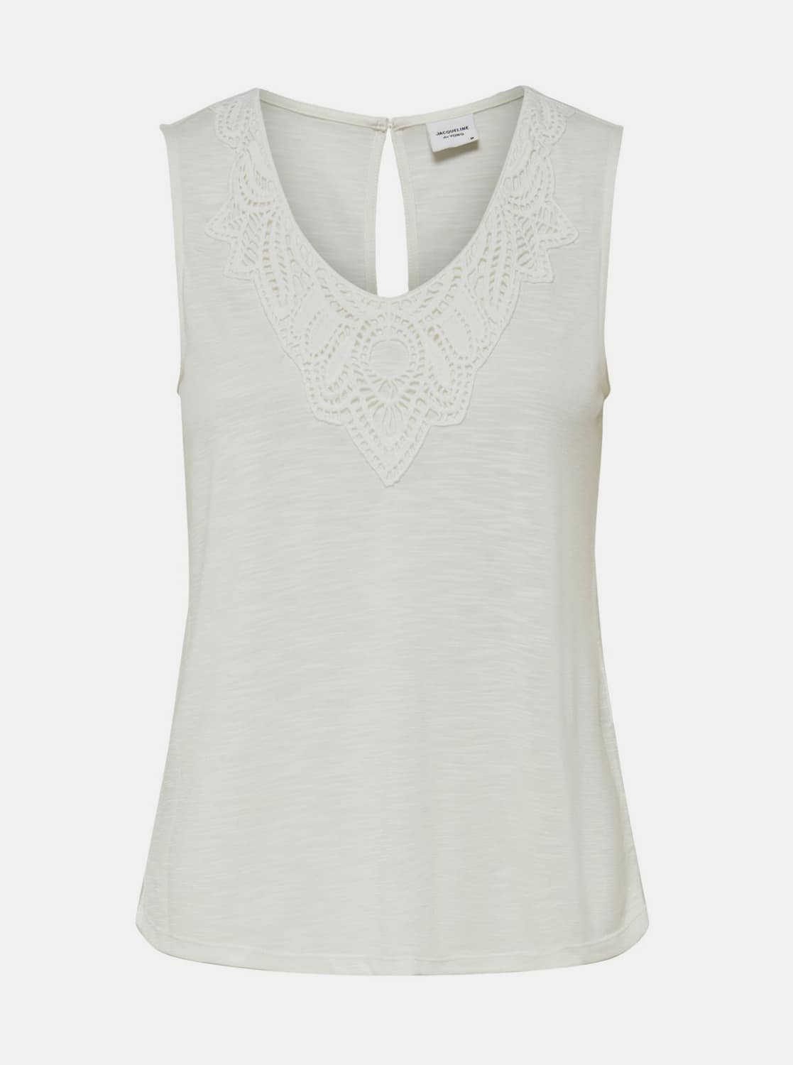 Bílý top s krajkou Jacqueline de Yong Dodo