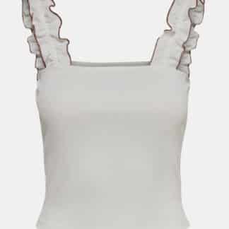 Bílý krátký top Jacqueline de Yong Fulla