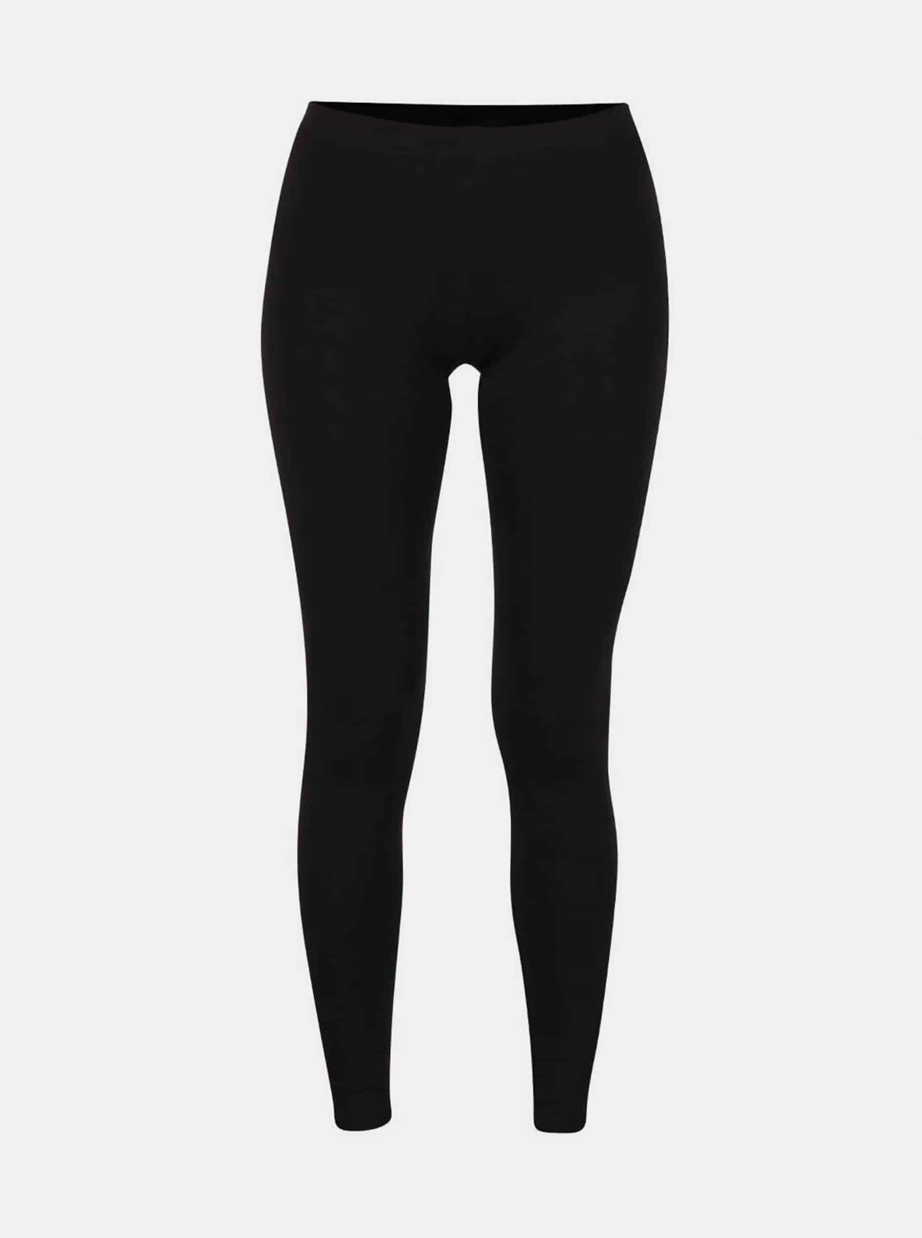 Černé legíny s vyšším pasem TALLY WEiJL