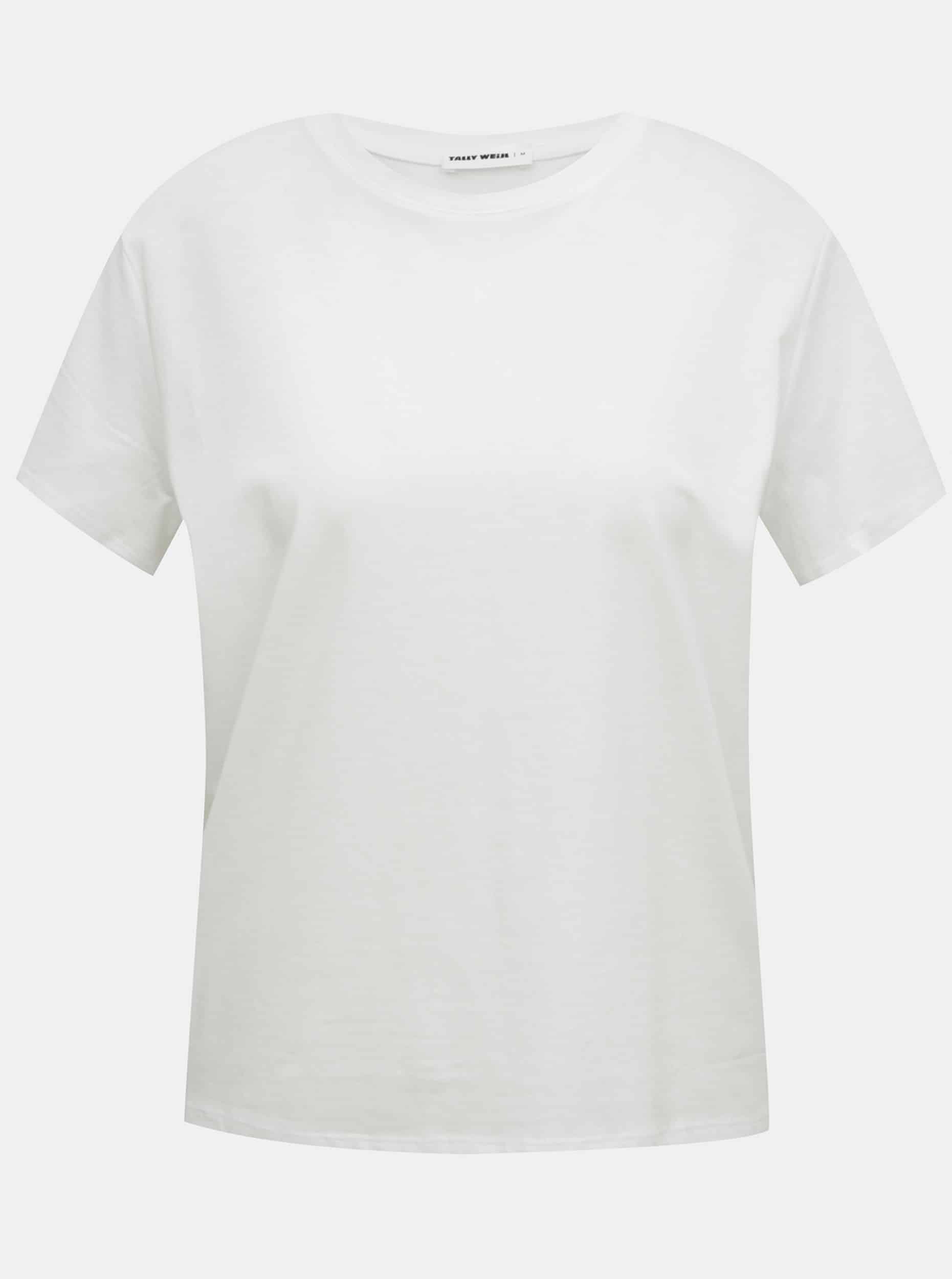 Bílé basic tričko TALLY WEiJL