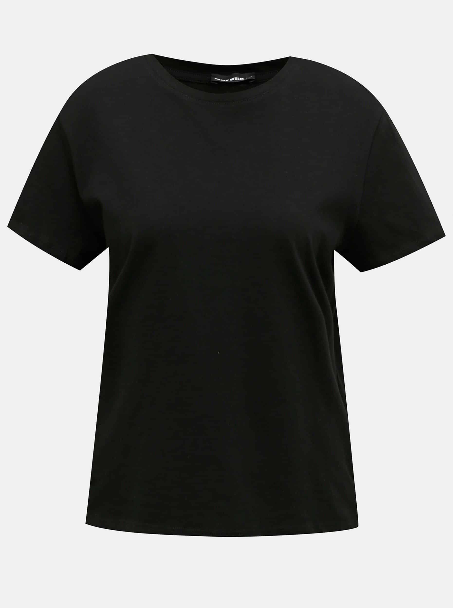 Černé basic tričko TALLY WEiJL