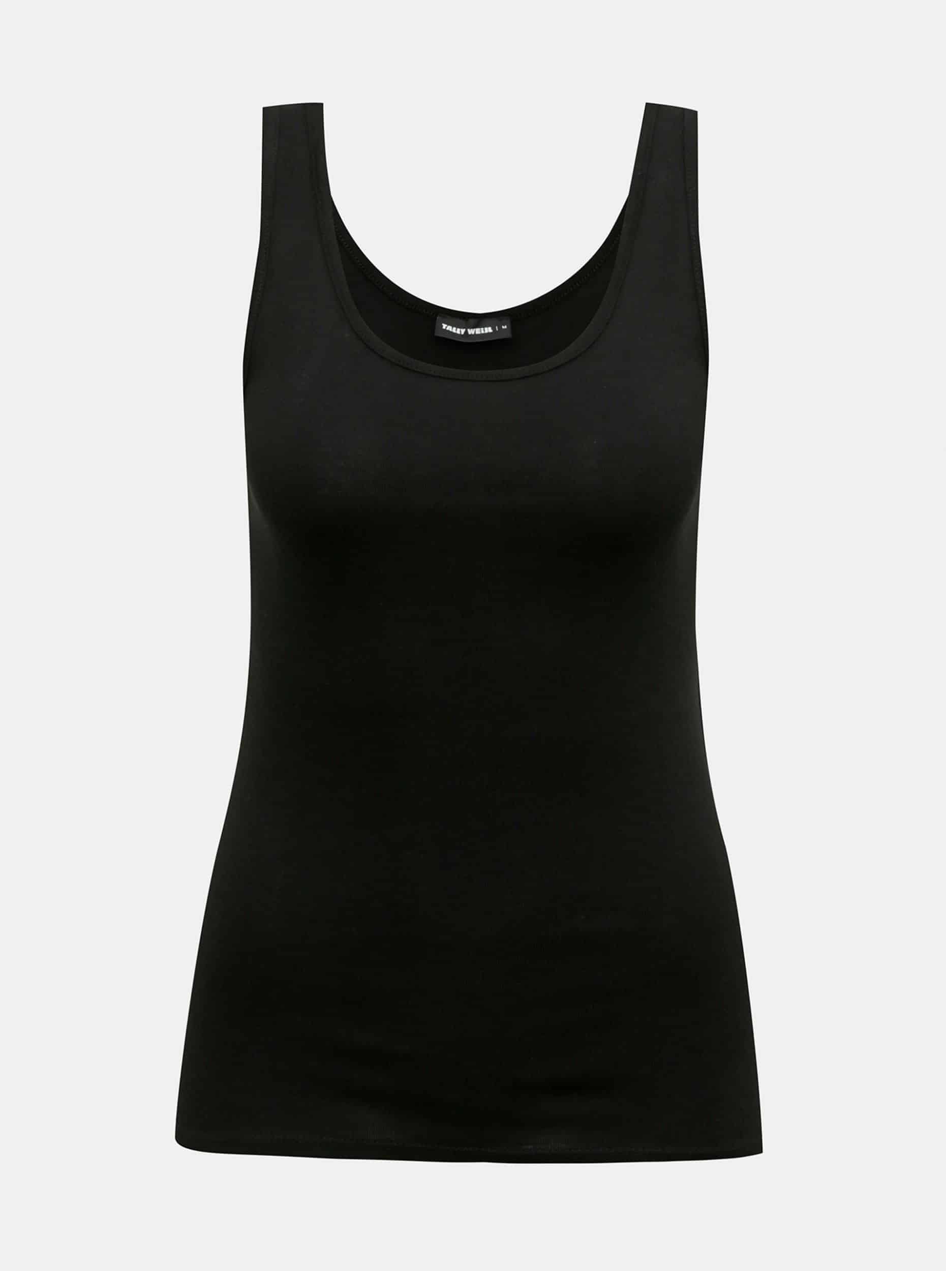 Černé basic tílko TALLY WEiJL