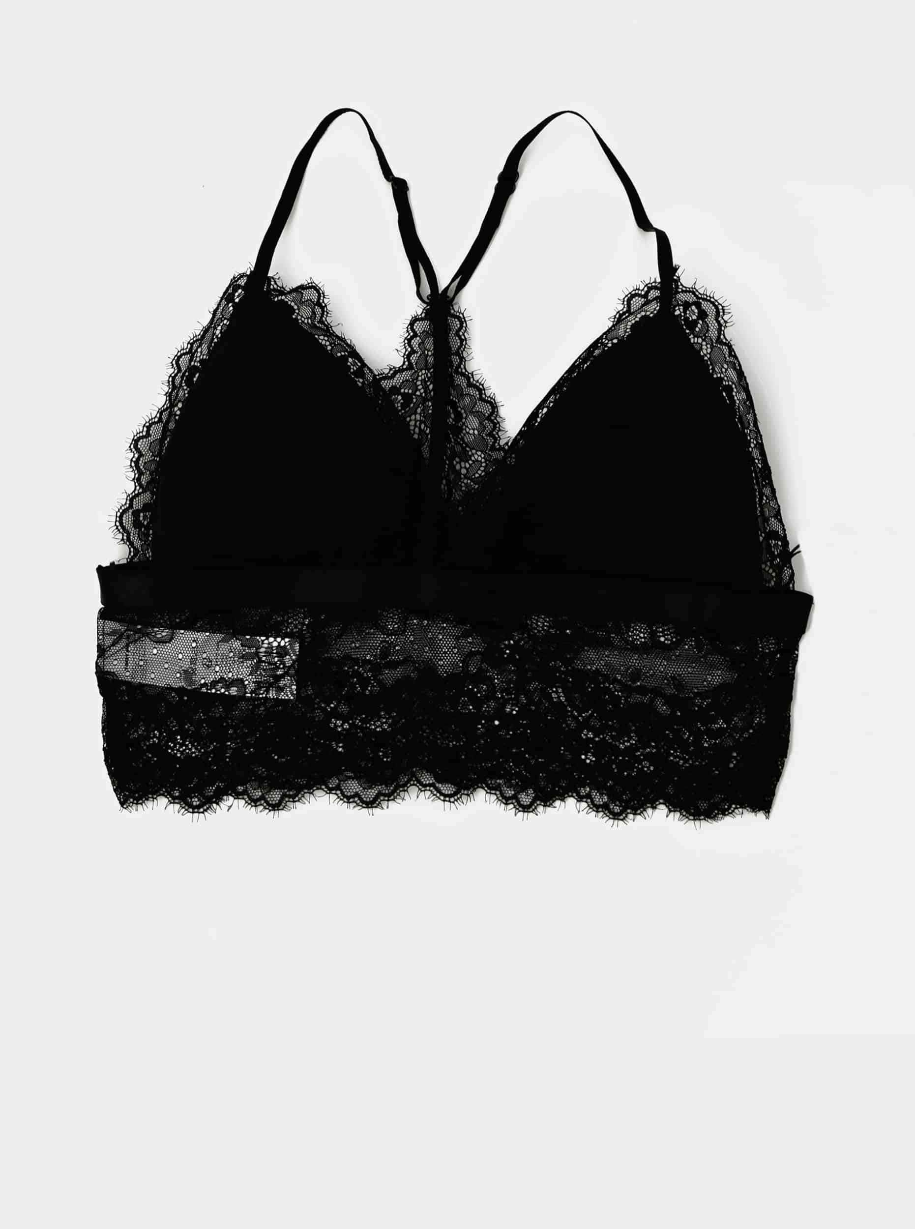 Černá krajková podprsenka TALLY WEiJL