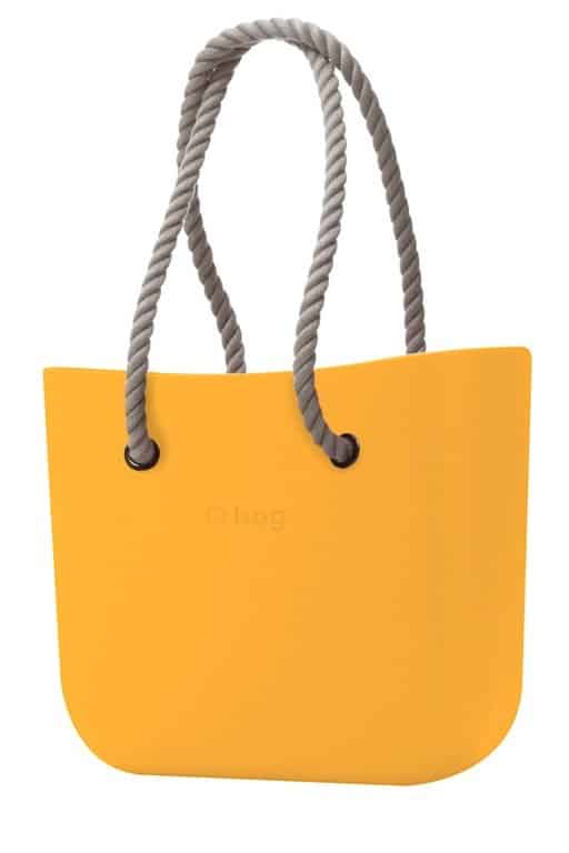 O bag kabelka Becco Doca s dlouhými provazy natural