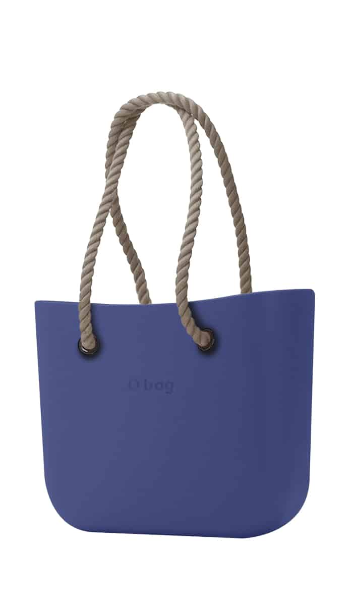O bag kabelka Cobalto s dlouhými provazy natural