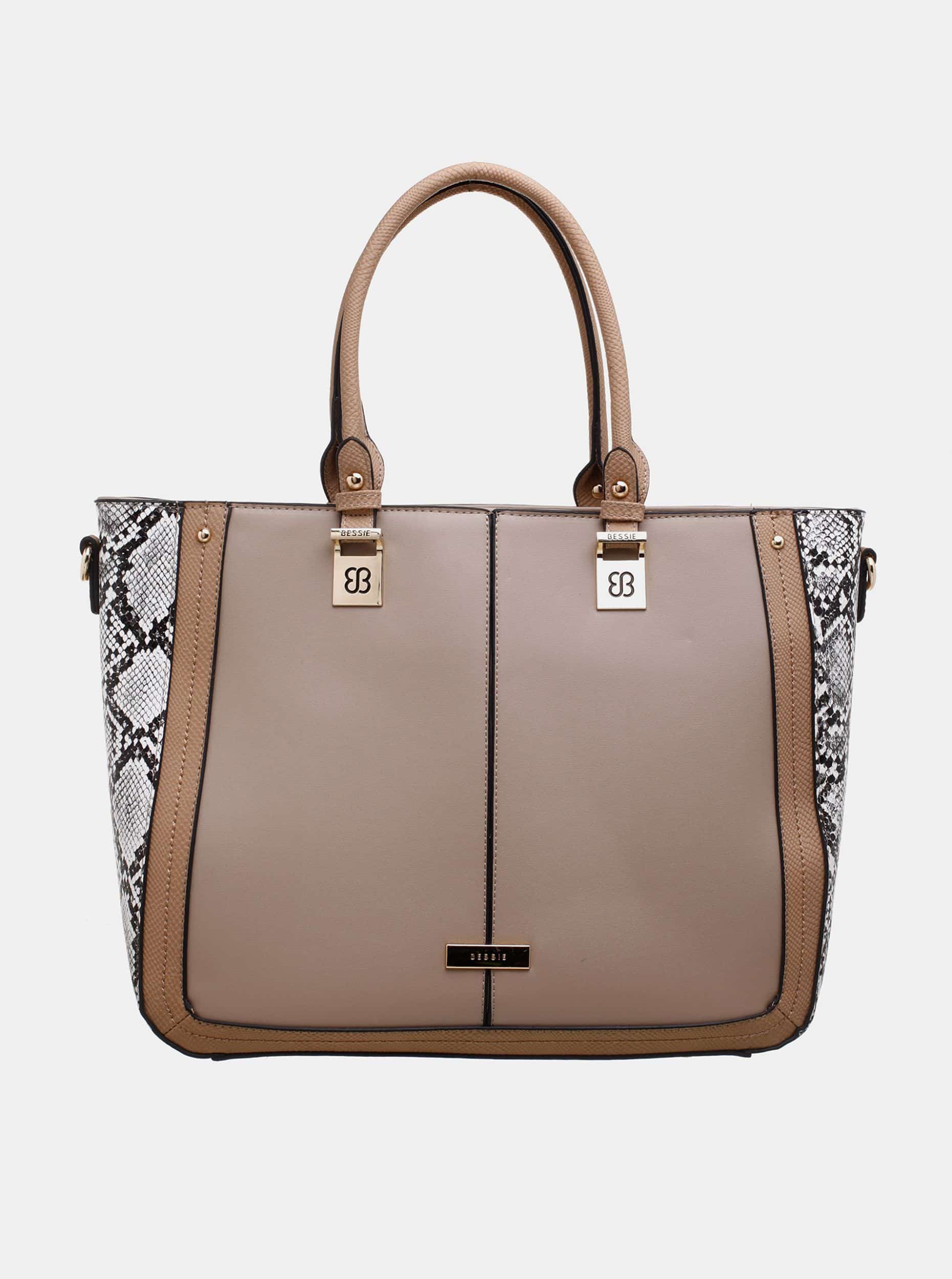 Světle hnědá kabelka Bessie London