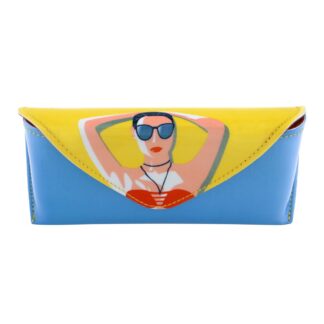 Santoro barevné pevné pouzdro na brýle First Class Lounge Life´s A Beach