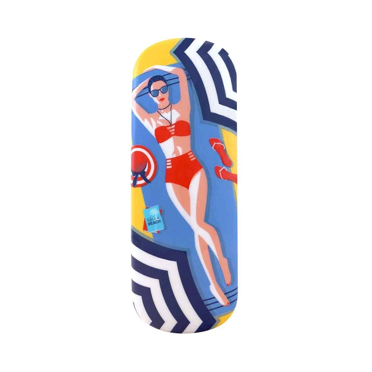 Santoro barevné pouzdro na brýle First Class Lounge Life´s A Beach