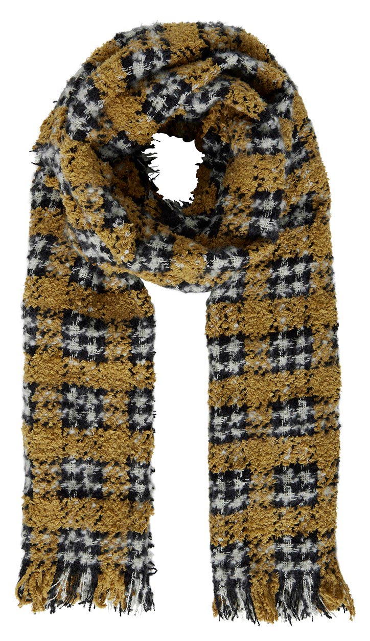 Ichi kostkovaná šála Isaron