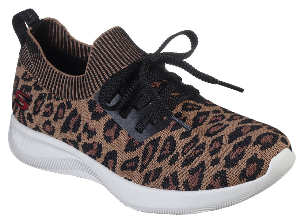 Skechers leopardí tenisky Bobs Squad 2 Troop Tiger
