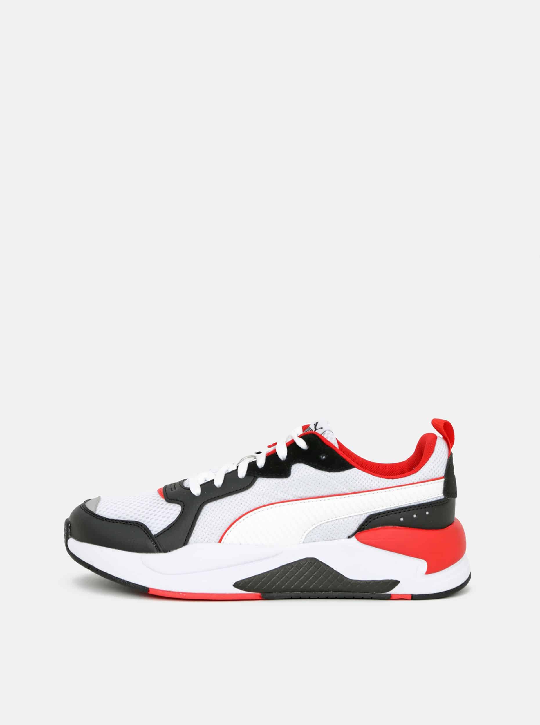 Šedo-bílé pánské tenisky Puma