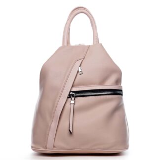 Originální dámský batoh kabelka růžový - Romina Imvelaphi růžová