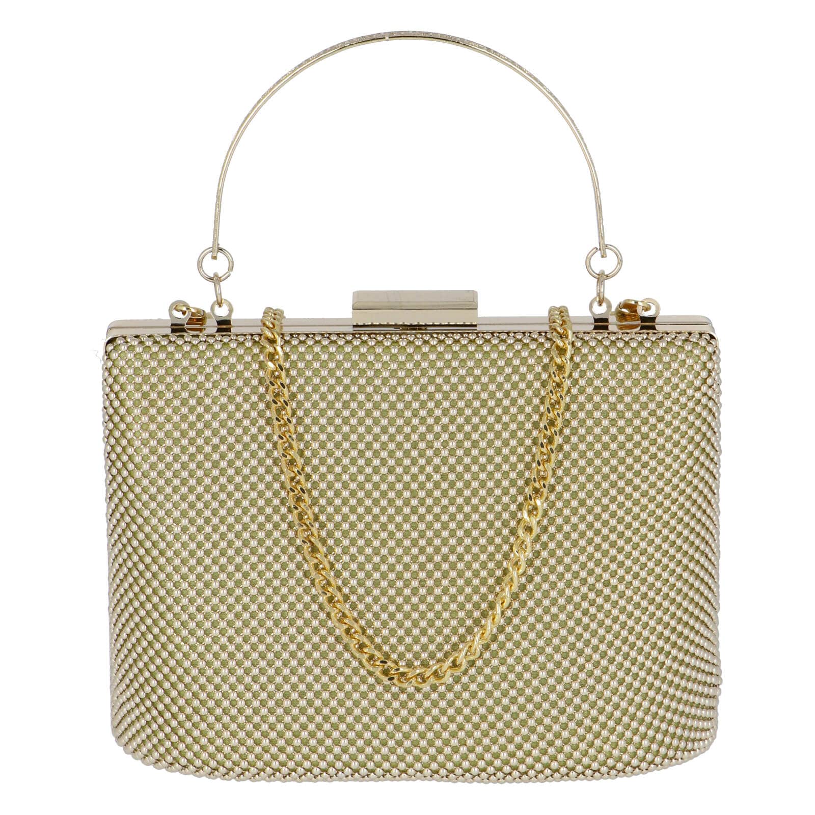 Dámské perleťové psaníčko zlaté - Michelle Moon V380 zlatá