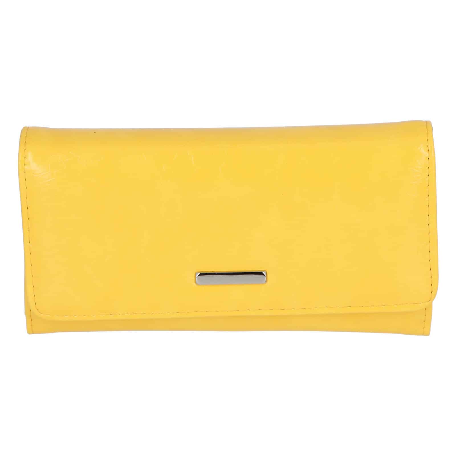 Dámské psaníčko do ruky žluté - Michelle Moon F290 žlutá