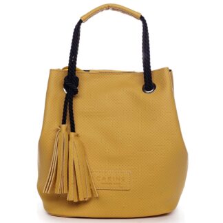 Dámská kabelka žlutá - Carine C2000 žlutá