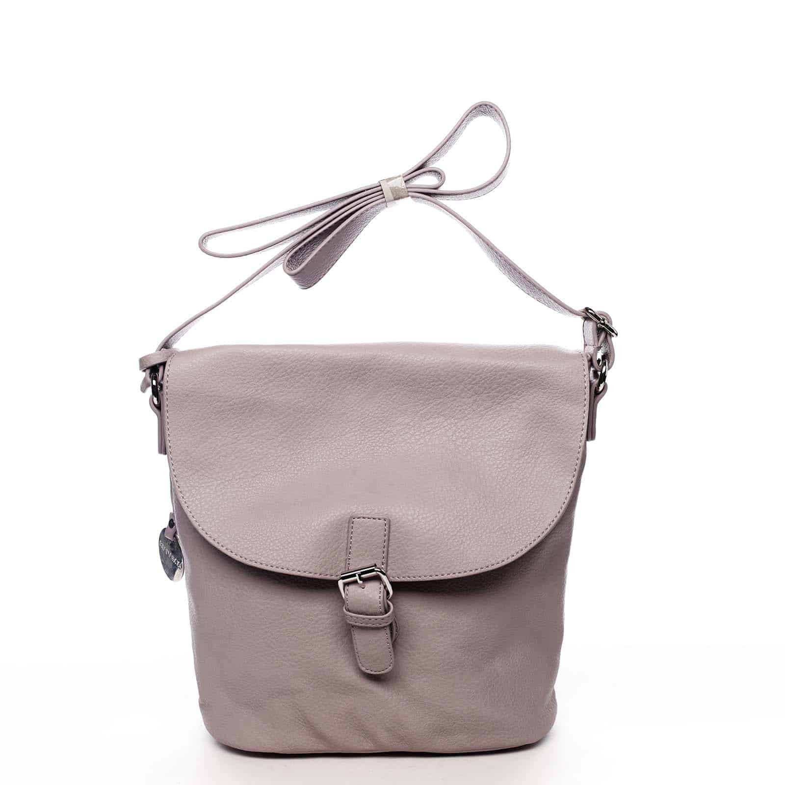 Dámská kabelka přes rameno světle fialová - DIANA & CO Leilla fialová