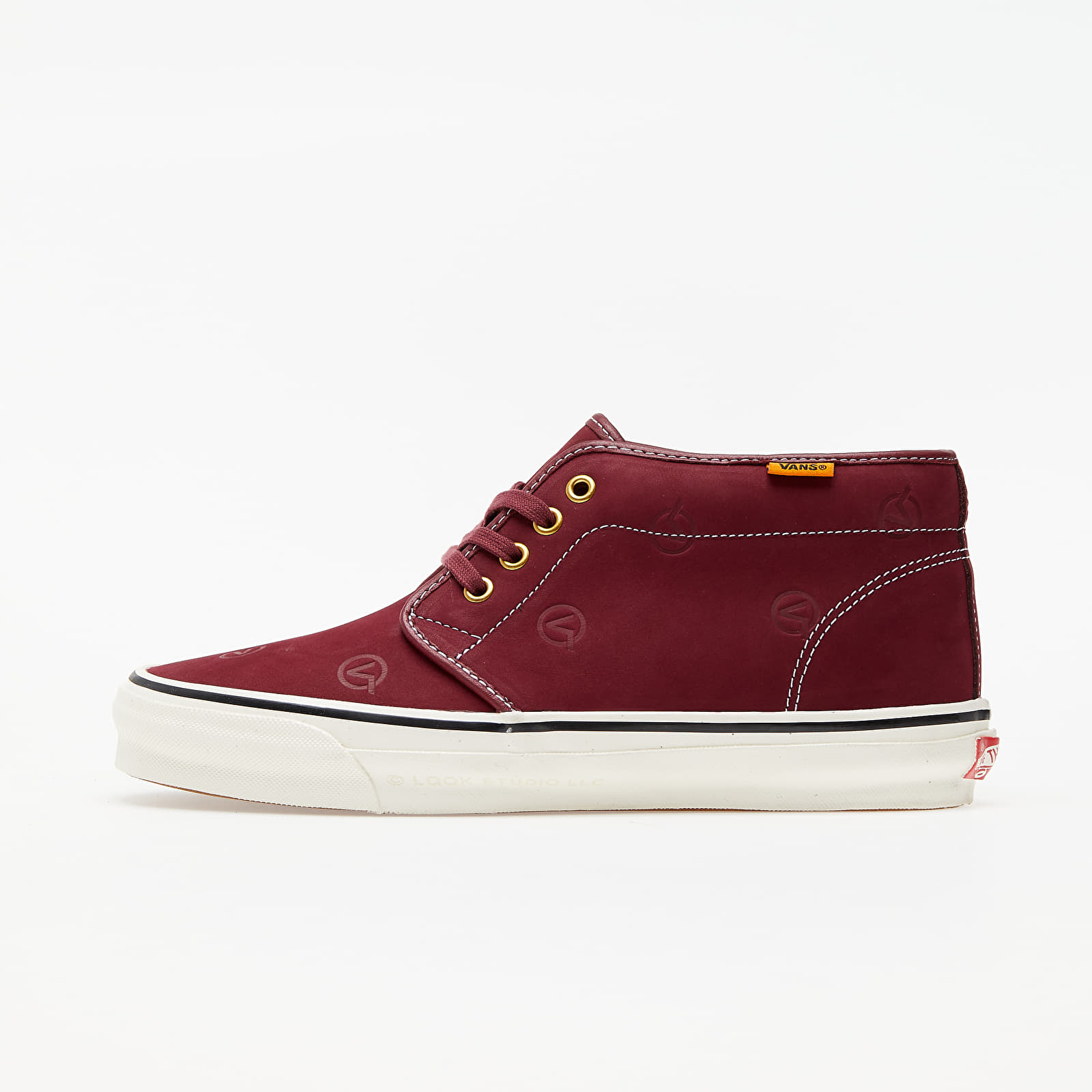 Vans OG Chukka Boot LX (LQQK Studio) Circle V Burgundy VN0A5FBV2SO1