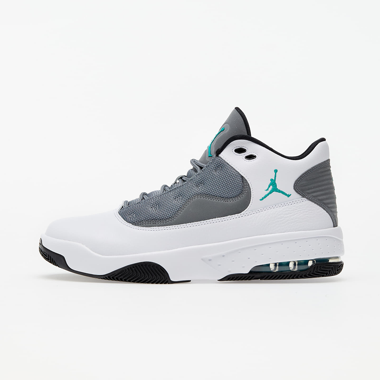 Jordan Max Aura 2 White/ Black-Neptune Green-Smoke Grey CK6636-103 Jordan Max Aura 2 White/ Black-Neptune Green-Smoke Grey CK6636-103