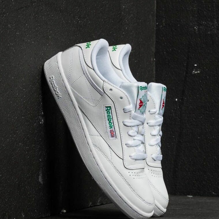 Reebok Club C 85 White/ Green AR0456