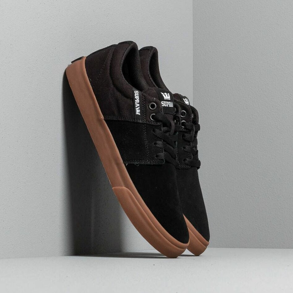 Supra Stacks Vulc II Black/ Gum 08193-055-M