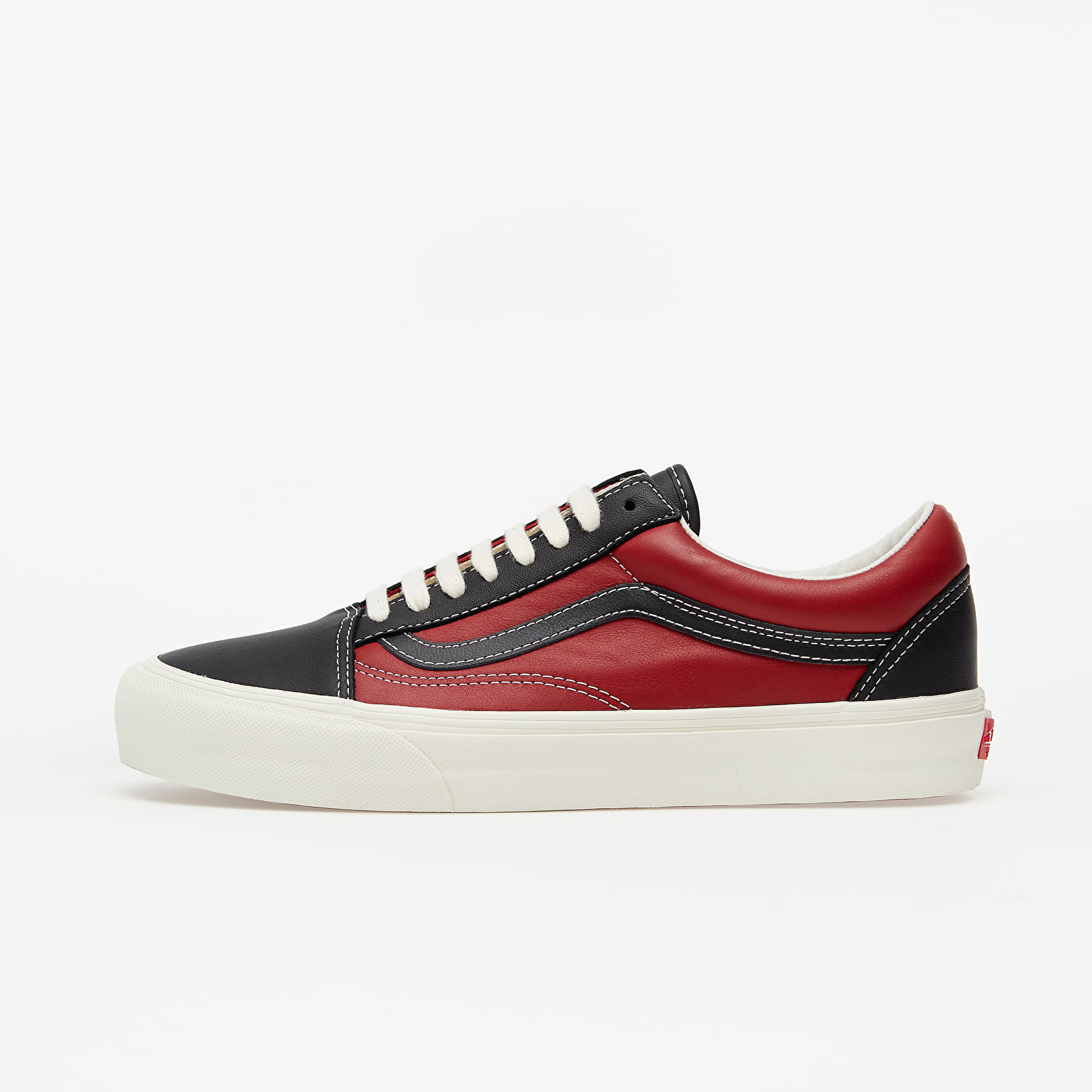 Vans Old Skool VLT LX (Leather) Black/ Chilli Pepper VN0A4BVF22C1