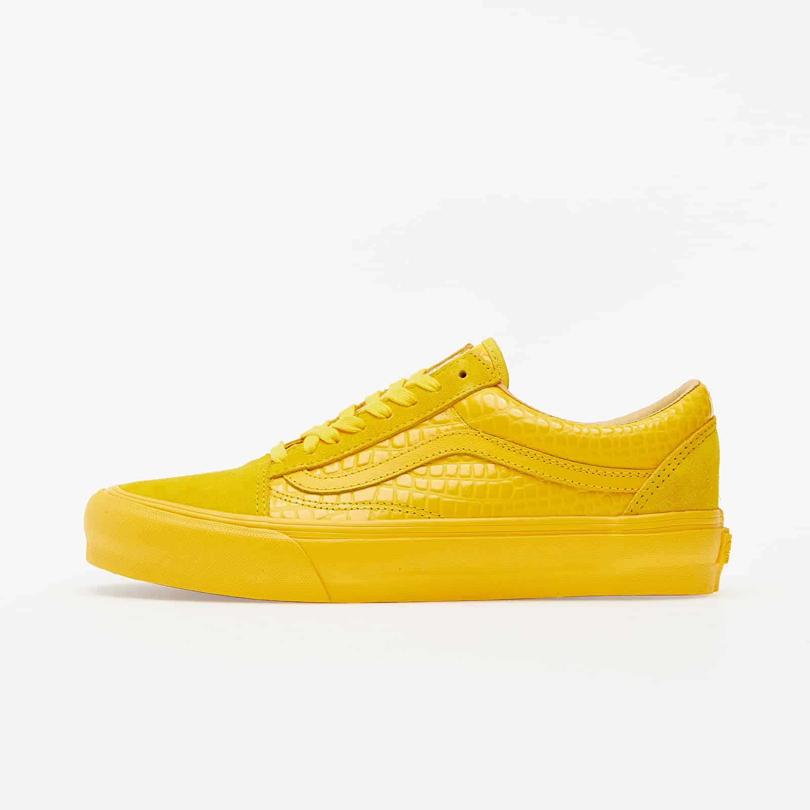 Vans Old Skool VLT LX (Croc Skin) Lemon Chrome VN0A4BVF2TR1
