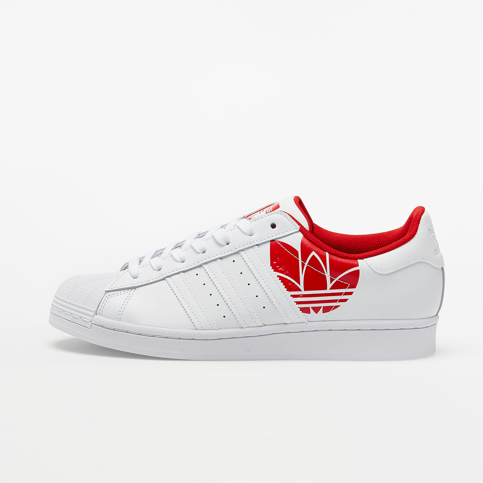 adidas Superstar Ftw White/ Ftw White/ Scarlet FY2828