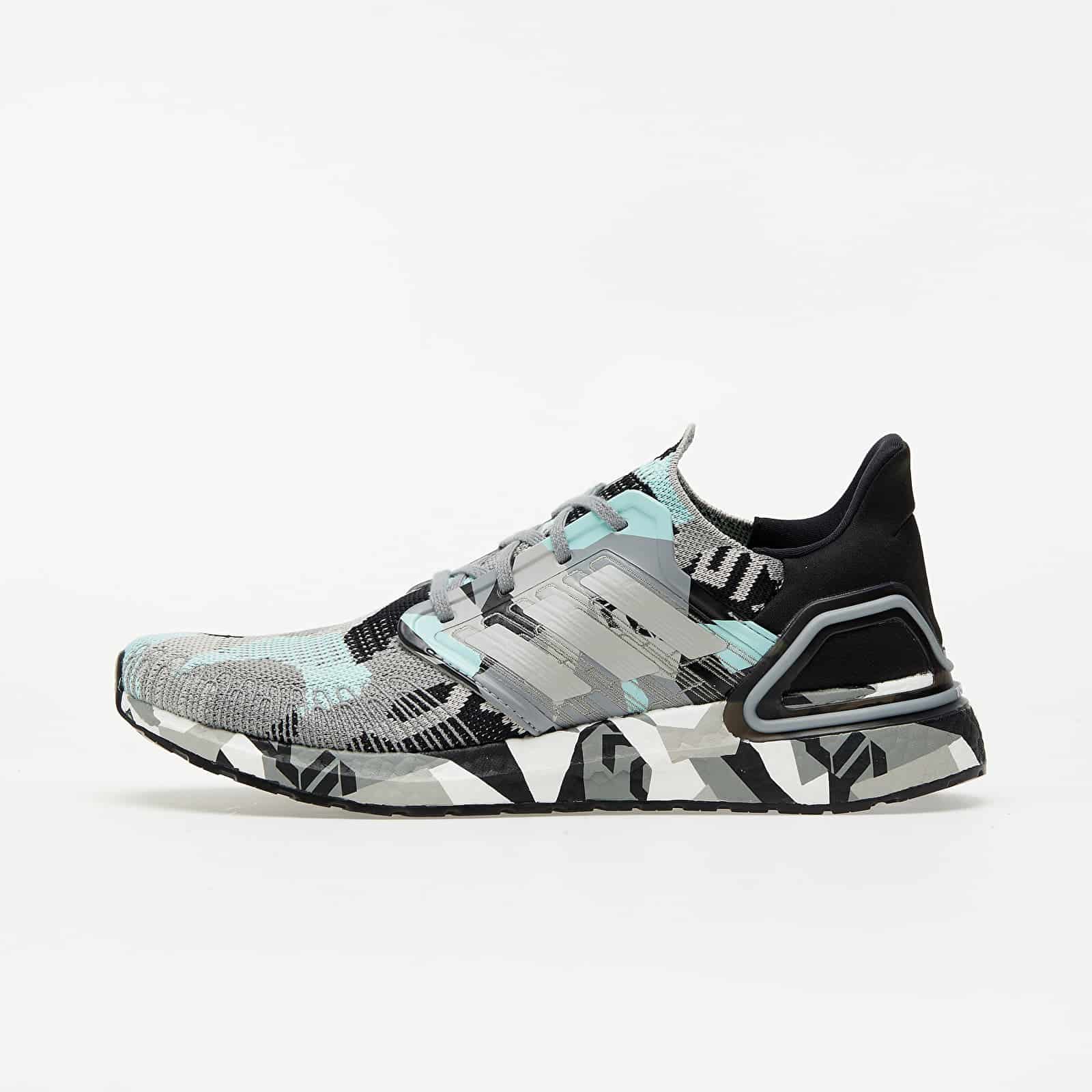 adidas UltraBOOST 20 Core Black/ Core Granite/ Frozen Mint FV8328