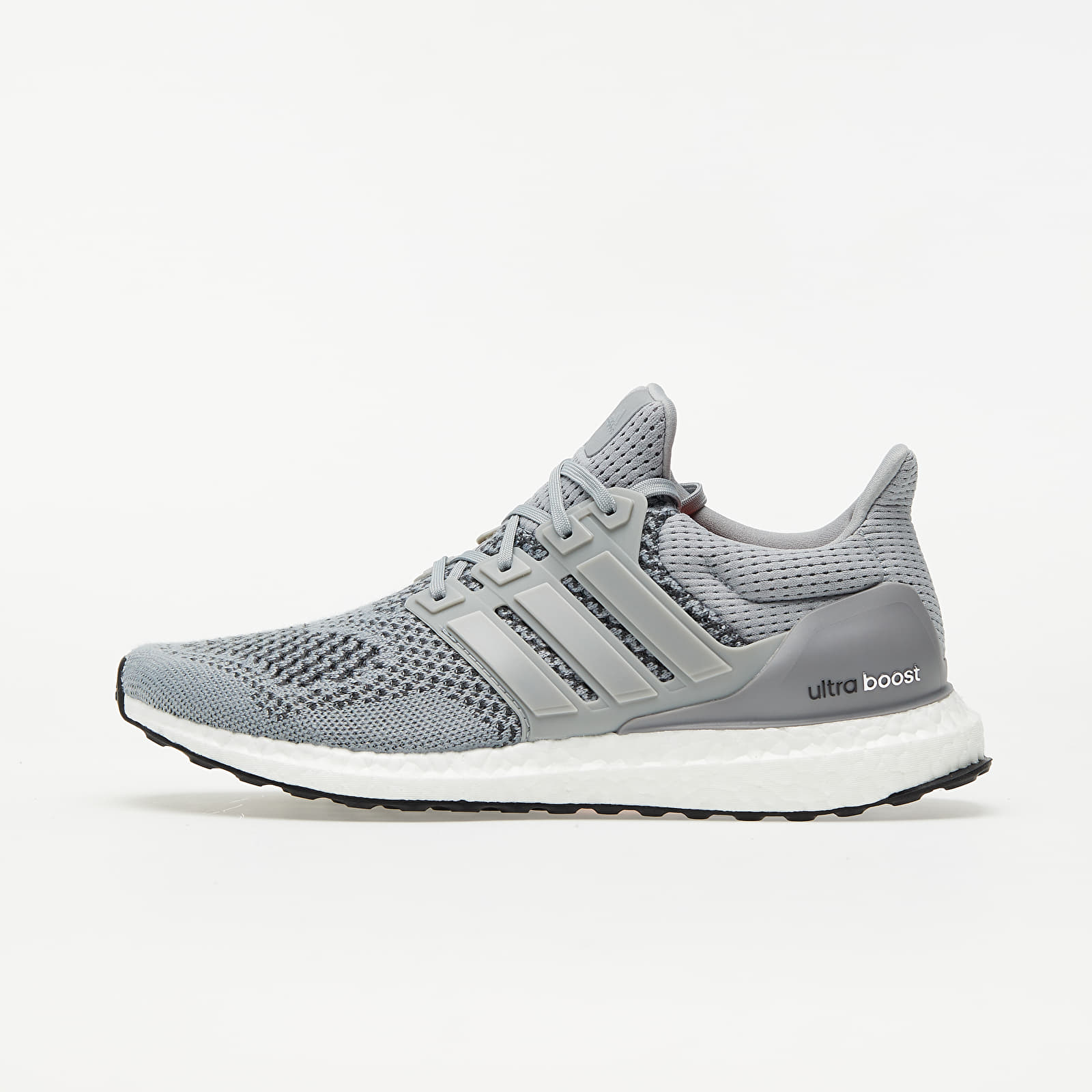 adidas UltraBOOST M Grey/ Silver Metalic/ Solar Red S77510