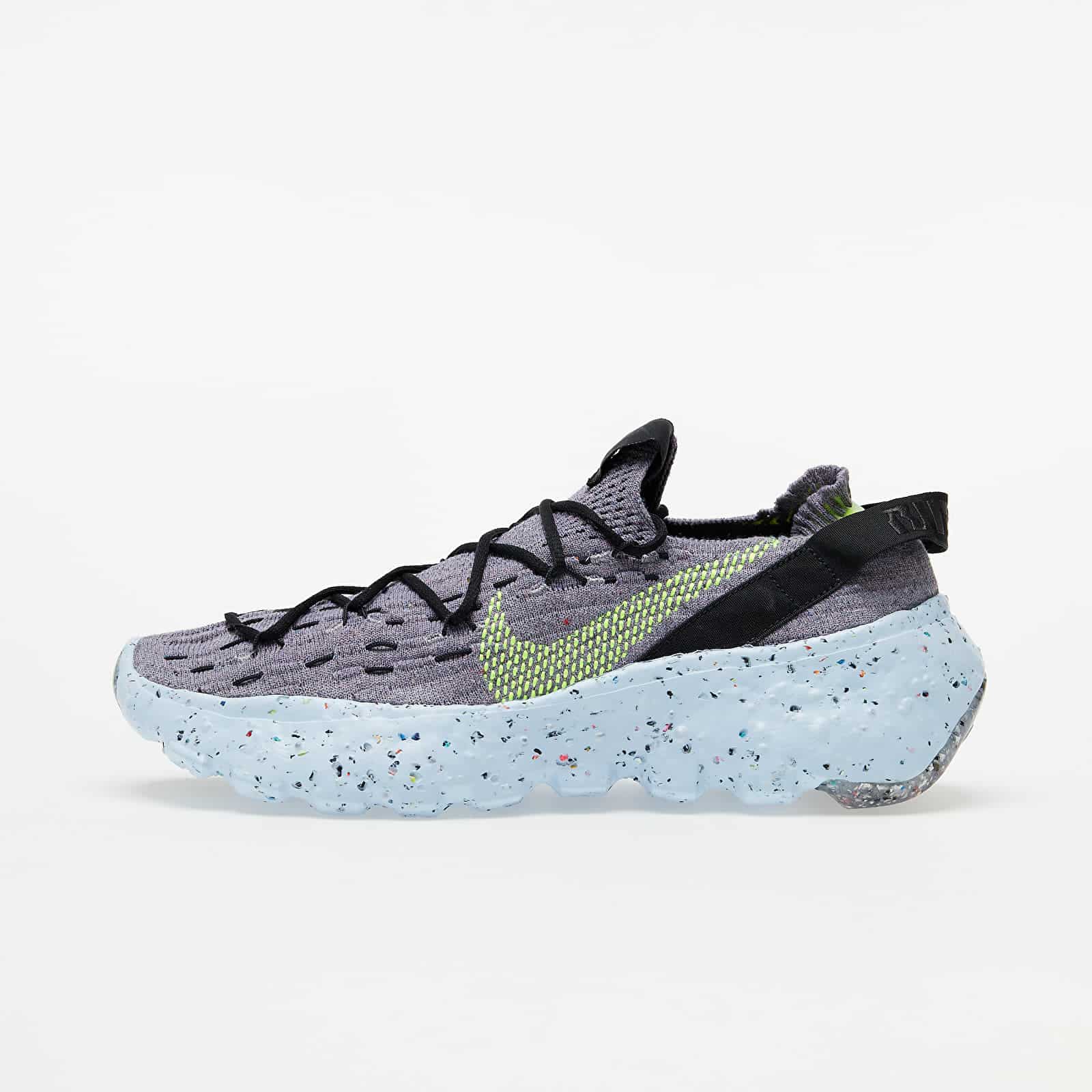 Nike Space Hippie 04 Grey/ Volt-Black-Dk Smoke Grey CZ6398-001