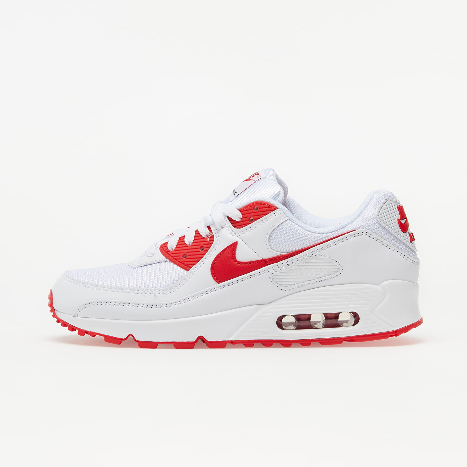 Nike Air Max 90 White/ Hyper Red-Black CT1028-101
