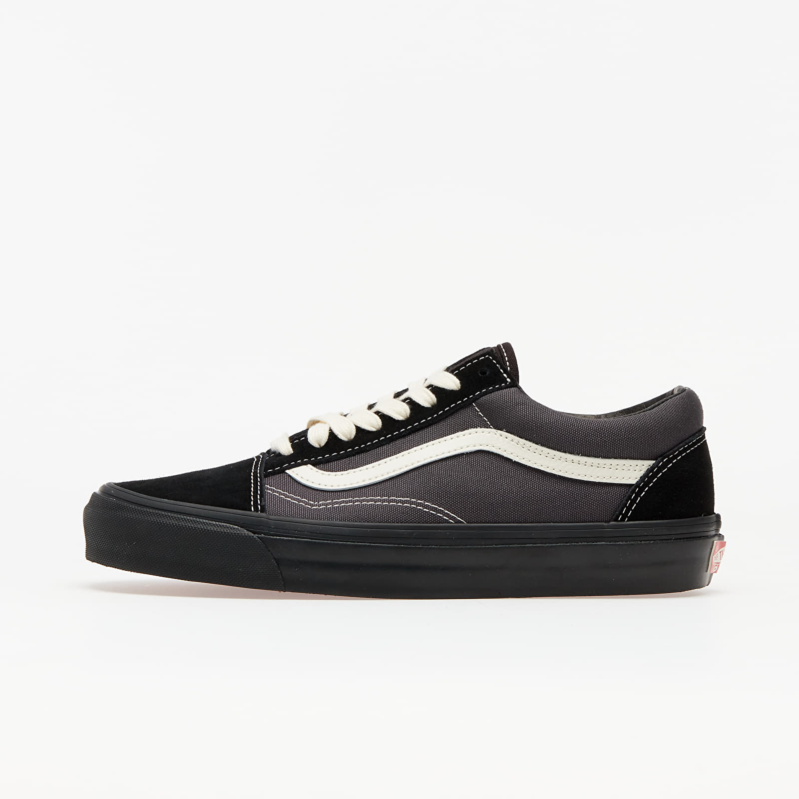Vans OG Old Skool LX (Sude/ Canvas) Black/ Grey VN0A4P3XTJ11