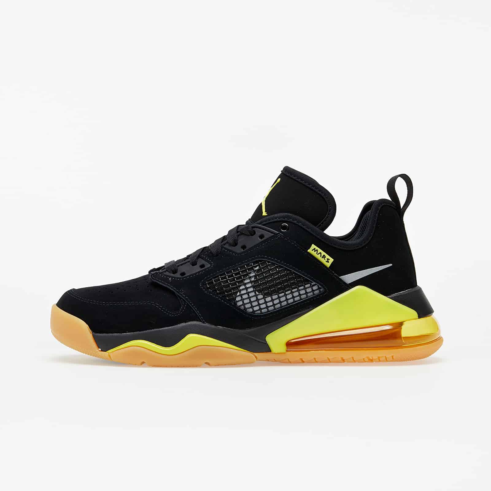 Jordan Mars 270 Low Black/ Metallic Silver-Dynamic Yellow CK1196-007