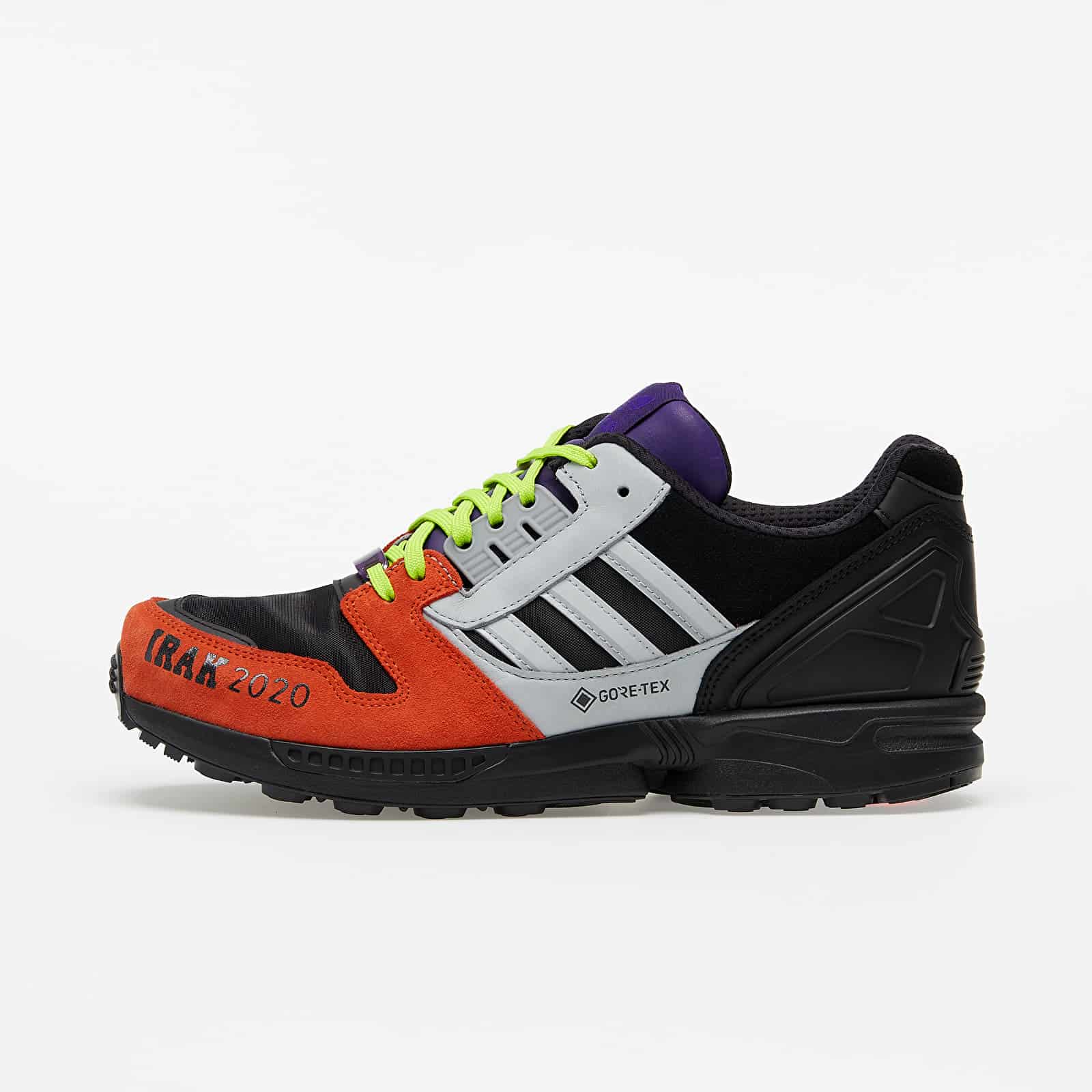 adidas Irak ZX 8000 GTX Core Black/ Clear Onix/ Solar Red FX0372