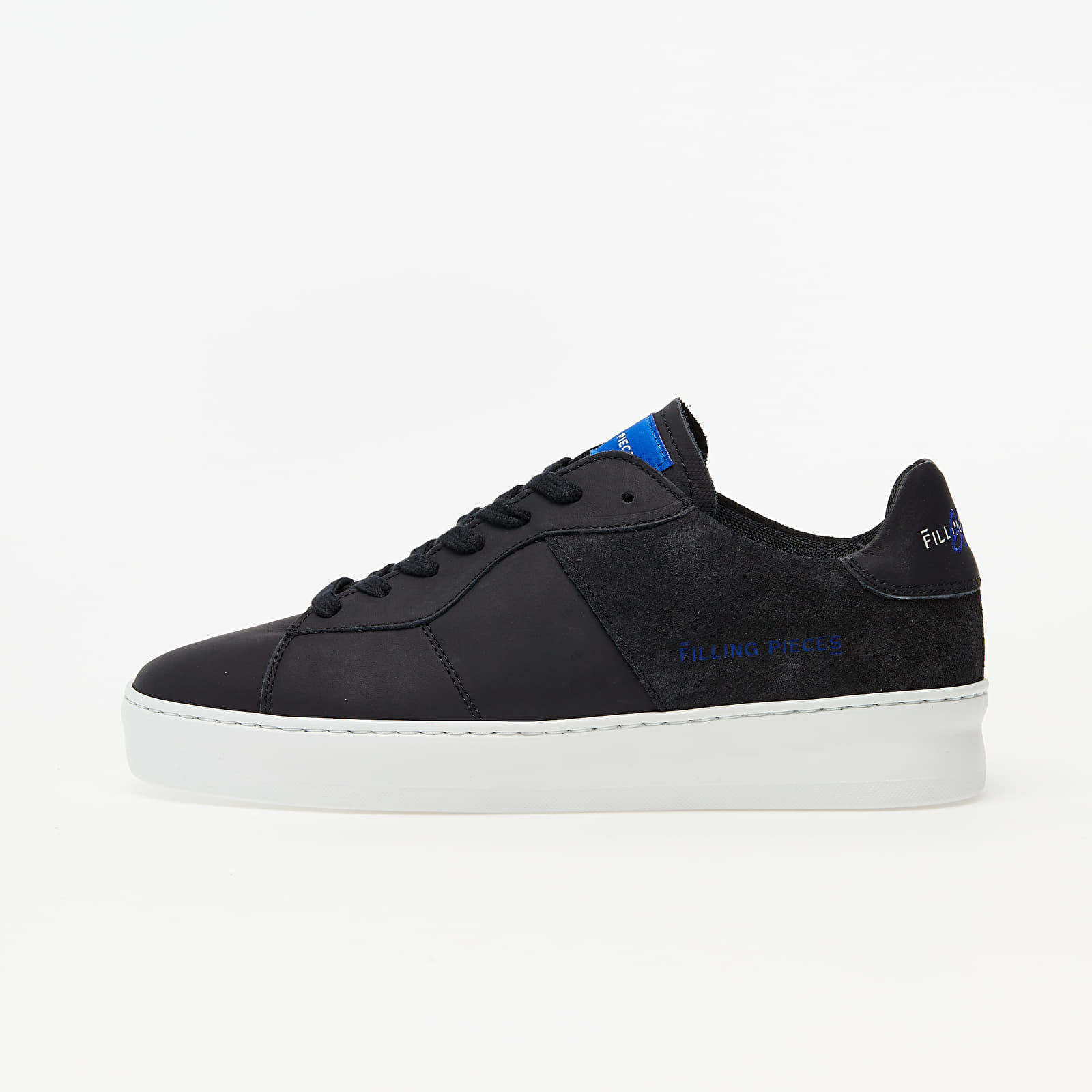 Filling Pieces Low Plain Court Organic Black 422272720060