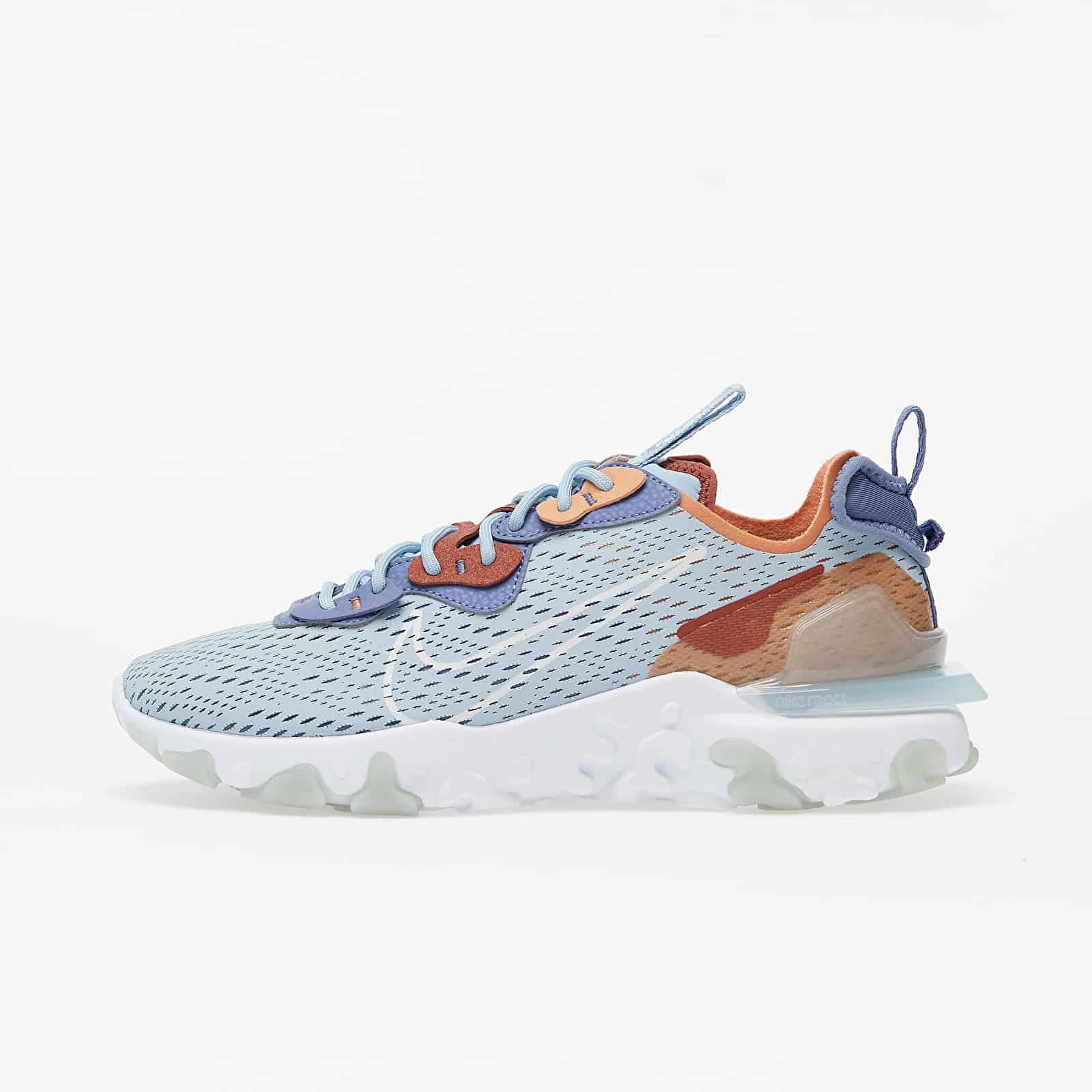 Nike React Vision Lt Armory Blue/ Pure Platinum-Amber Brown CD4373-401