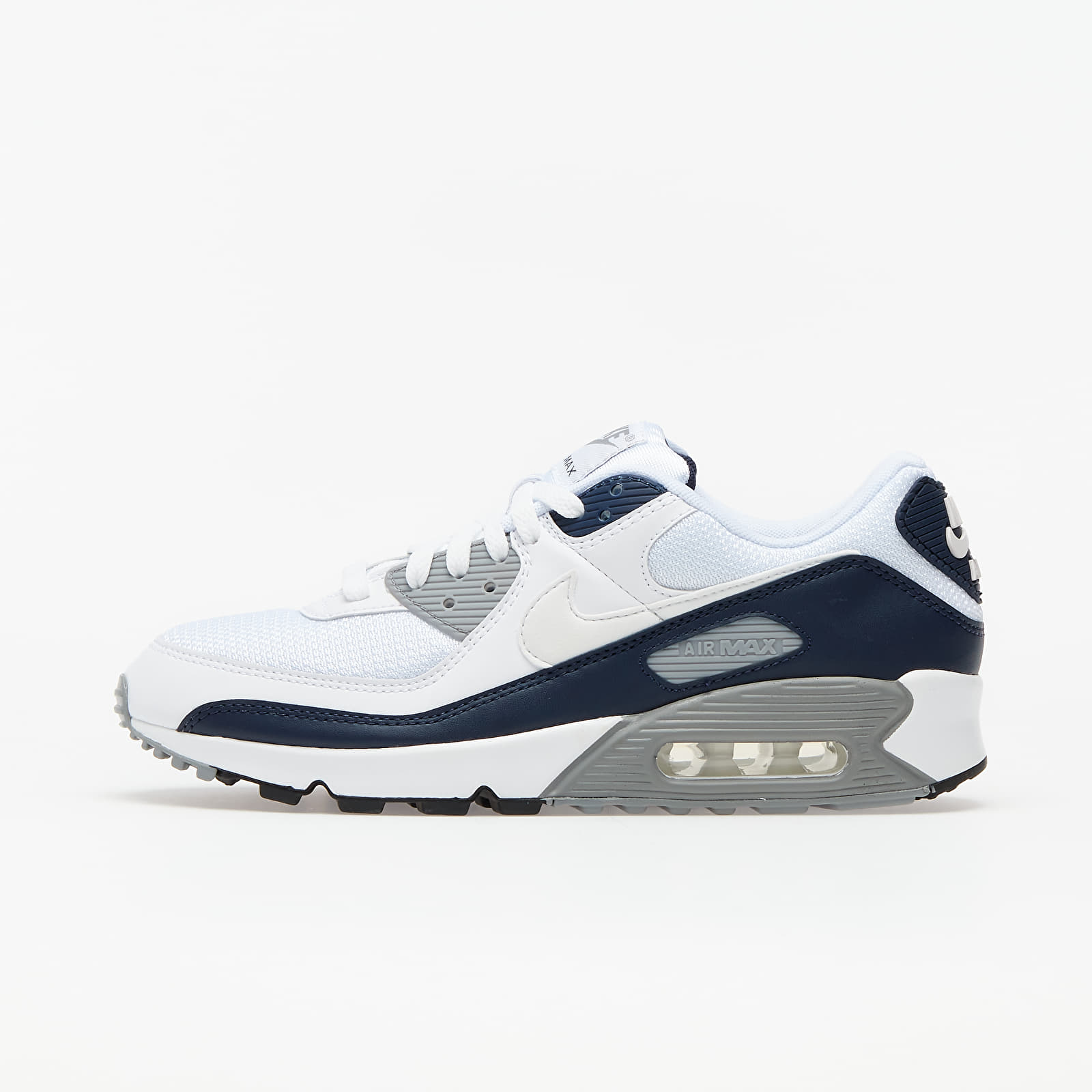Nike Air Max 90 White/ White-Particle Grey-Obsidian CT4352-100