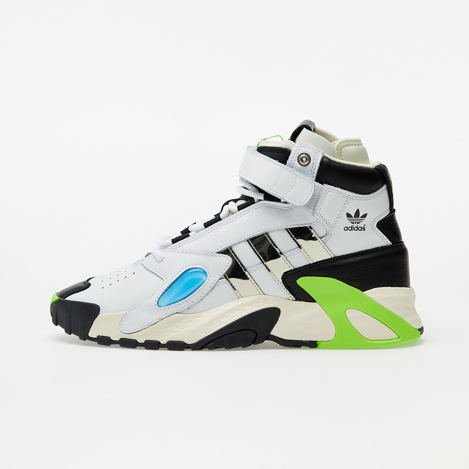 adidas x Sankuanz Streetball Forum Ftwr White/ Silver Metalic/ Solar Green FY4721