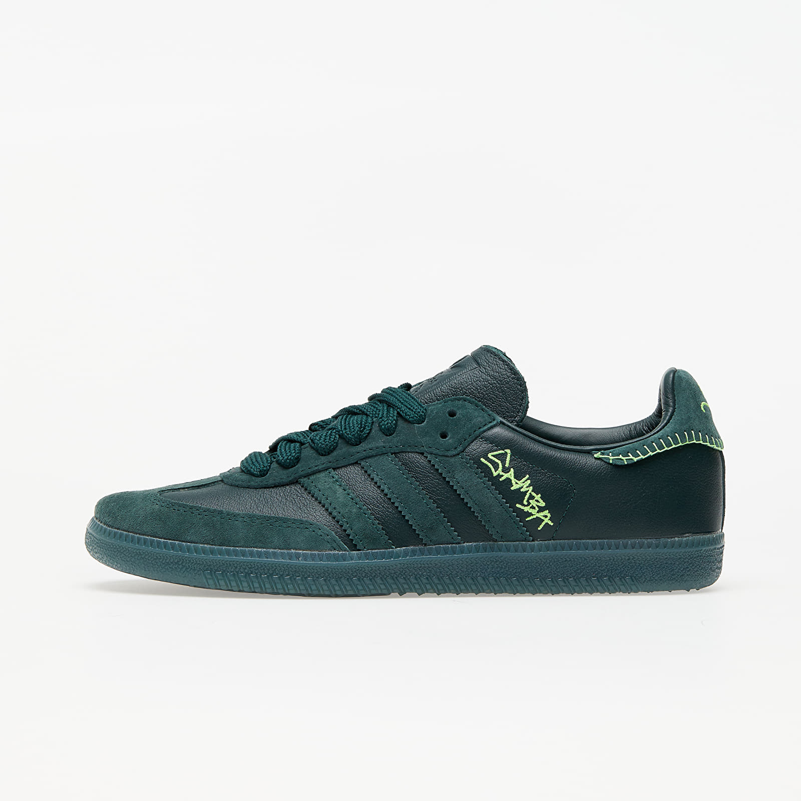 adidas x Jonah Hill Samba Green Night F17/ Mineral Green/ Ecru Tint FW7458