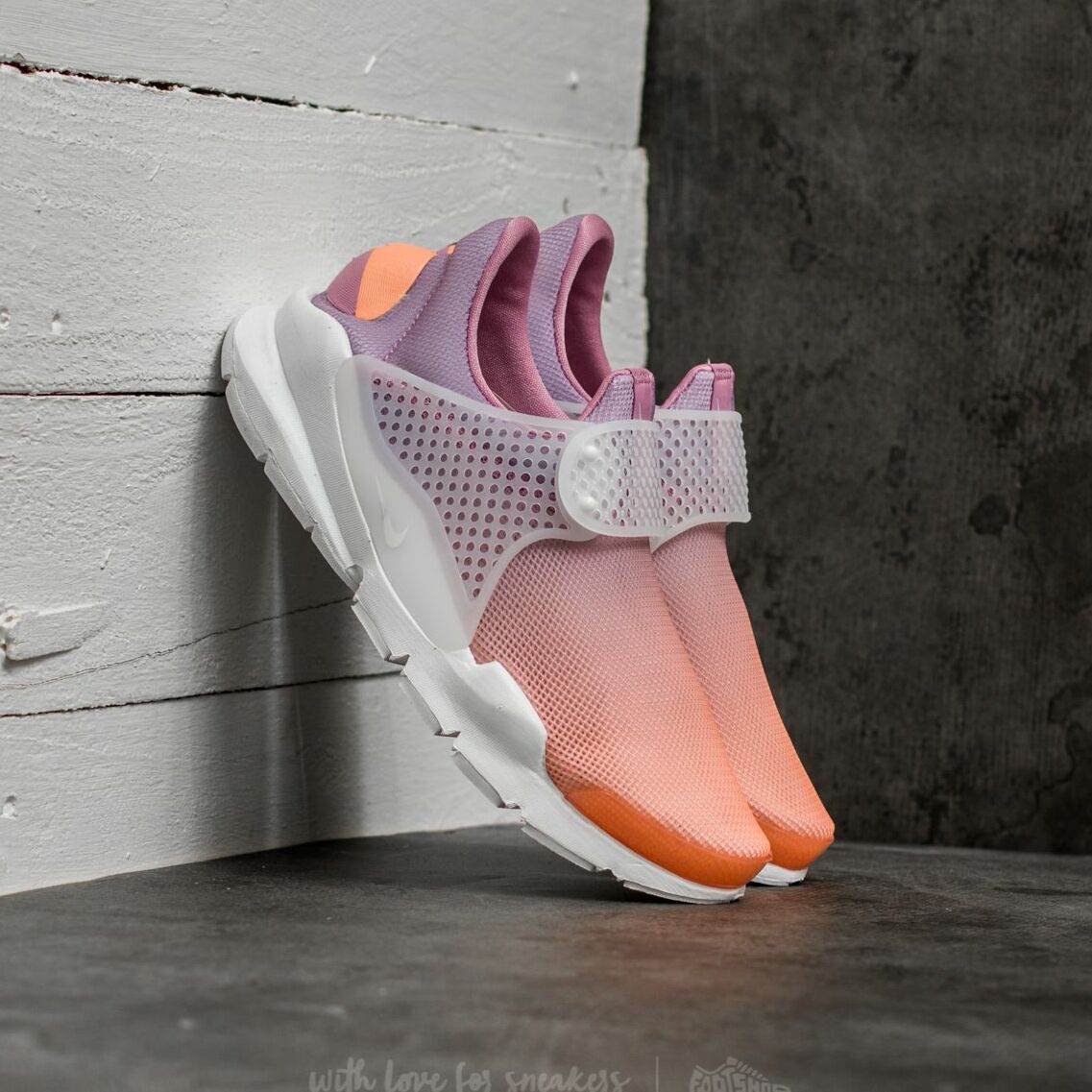 Nike Wmns Sock Dart Br Sunset Glow/ White-Orchid 896446-800