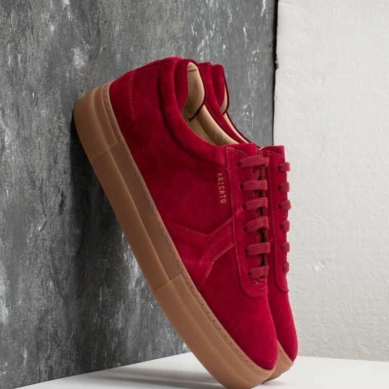 AXEL ARIGATO Platform Suede Bordeaux 94026