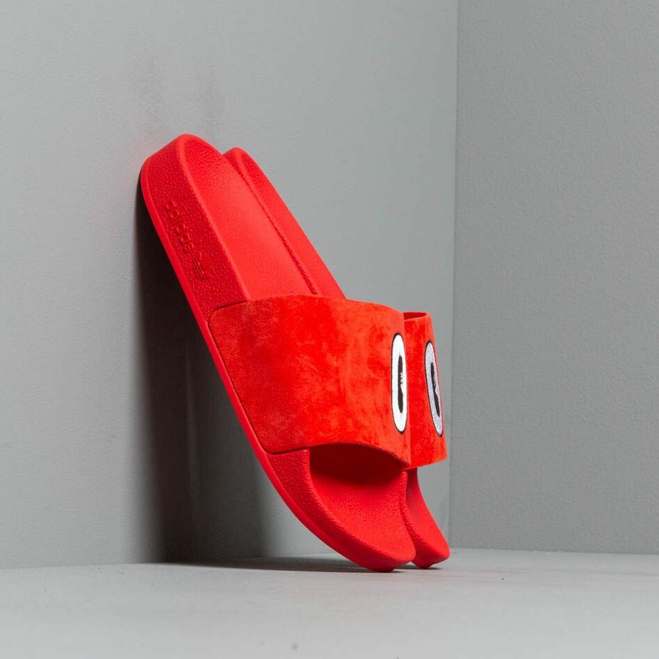 adidas Adilette W Active Red/ Ftw White/ Core Black CM8412