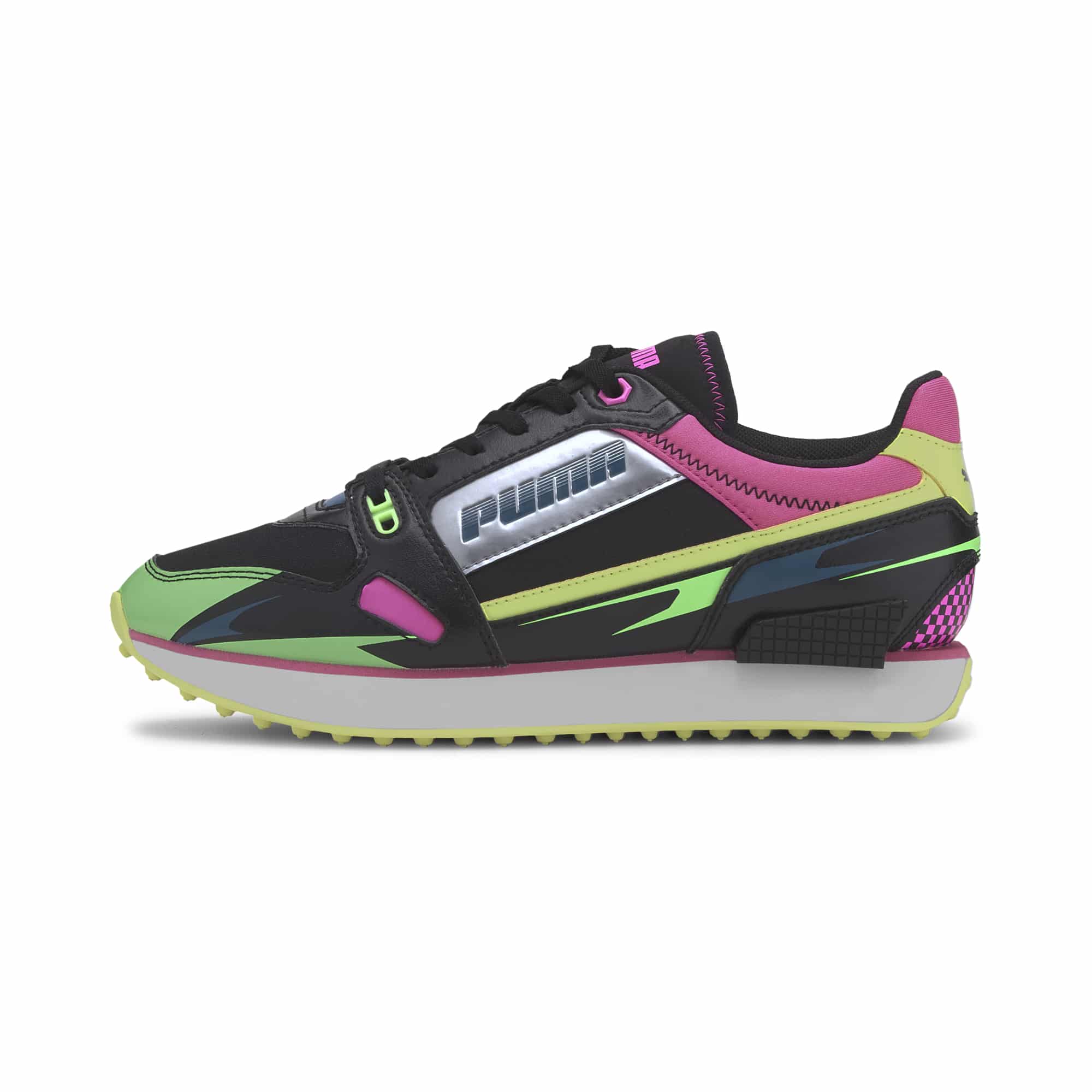 Puma Mile Rider Sunny Gataway Wns Puma Black-Elektro Green 37344302