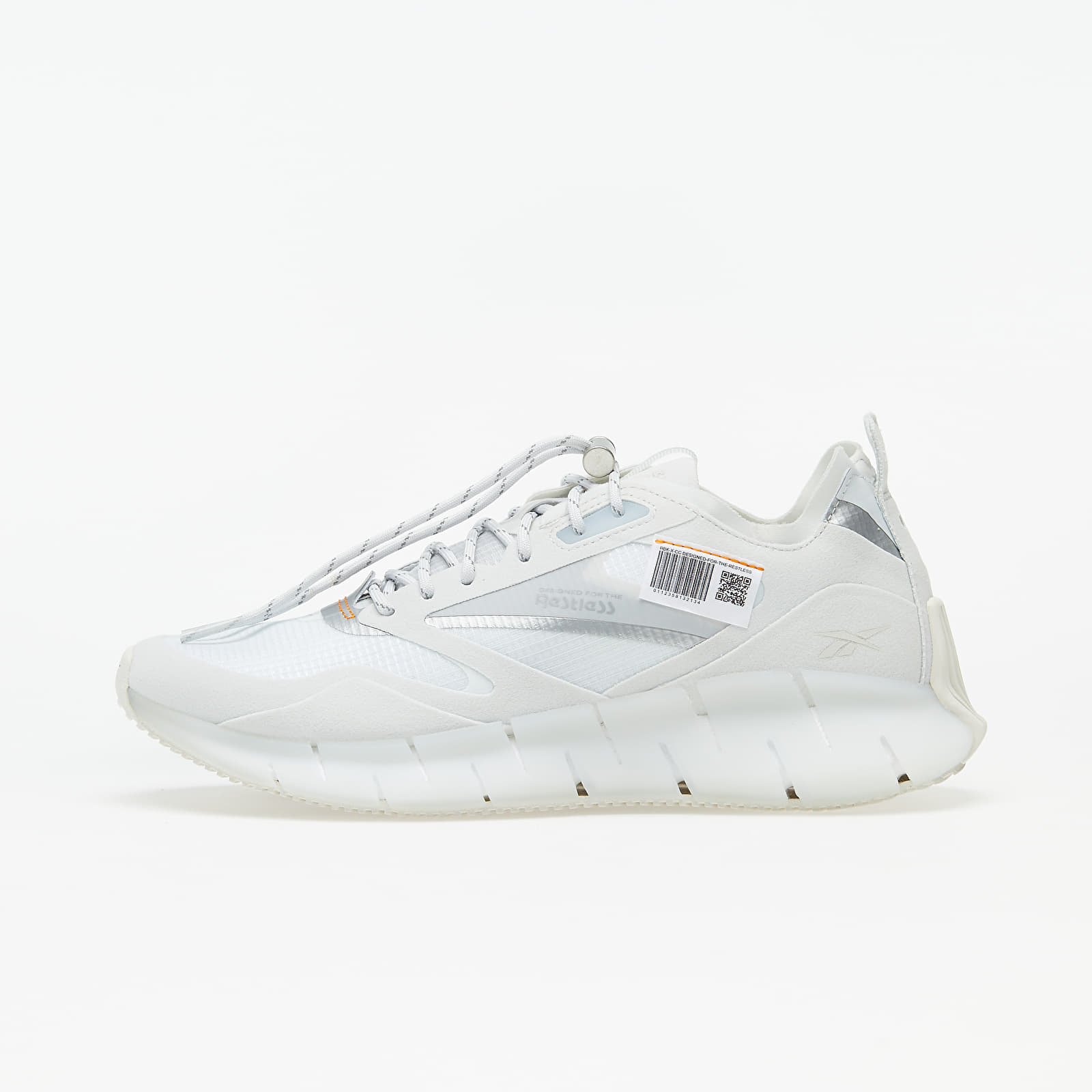 Reebok Zig Kinetica Horizon Trace Grey 1/ White/ High Vivid Orange FW6284