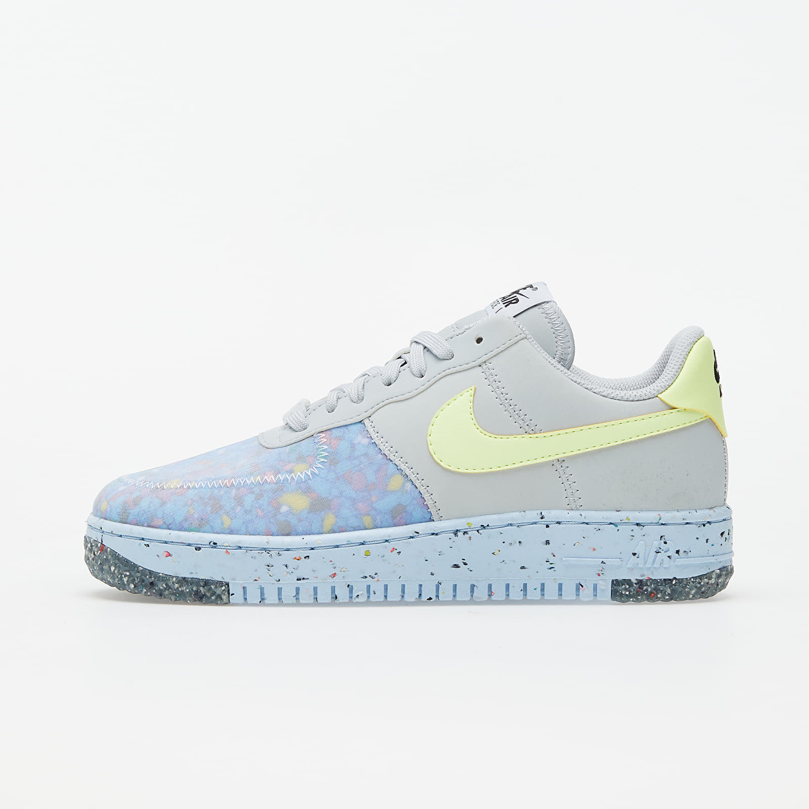 Nike W Air Force 1 Crater Pure Platinum/ Barely Volt-Summit White CT1986-001