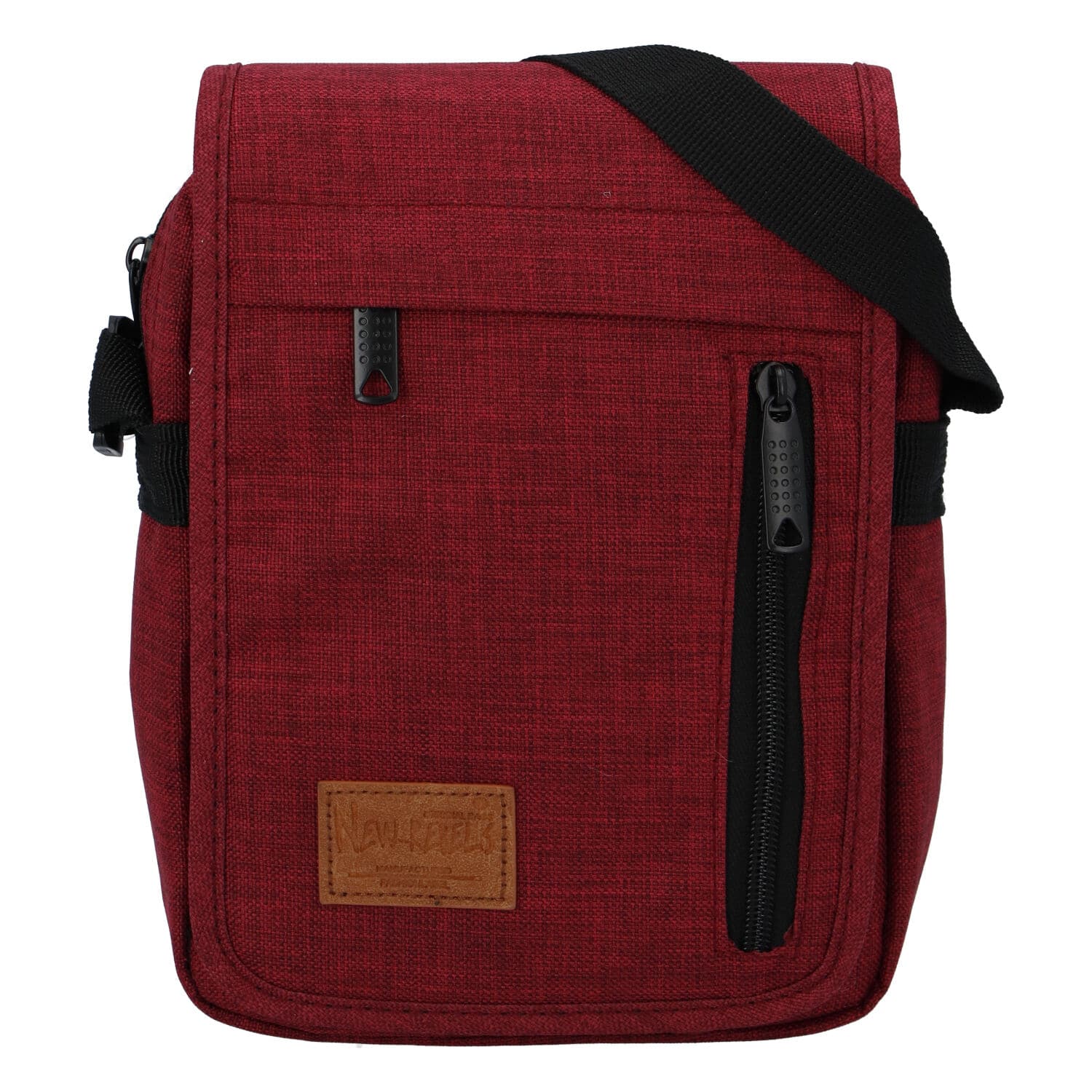 Unisex látková crossbody taška červená - New Rebels Rebelant červená