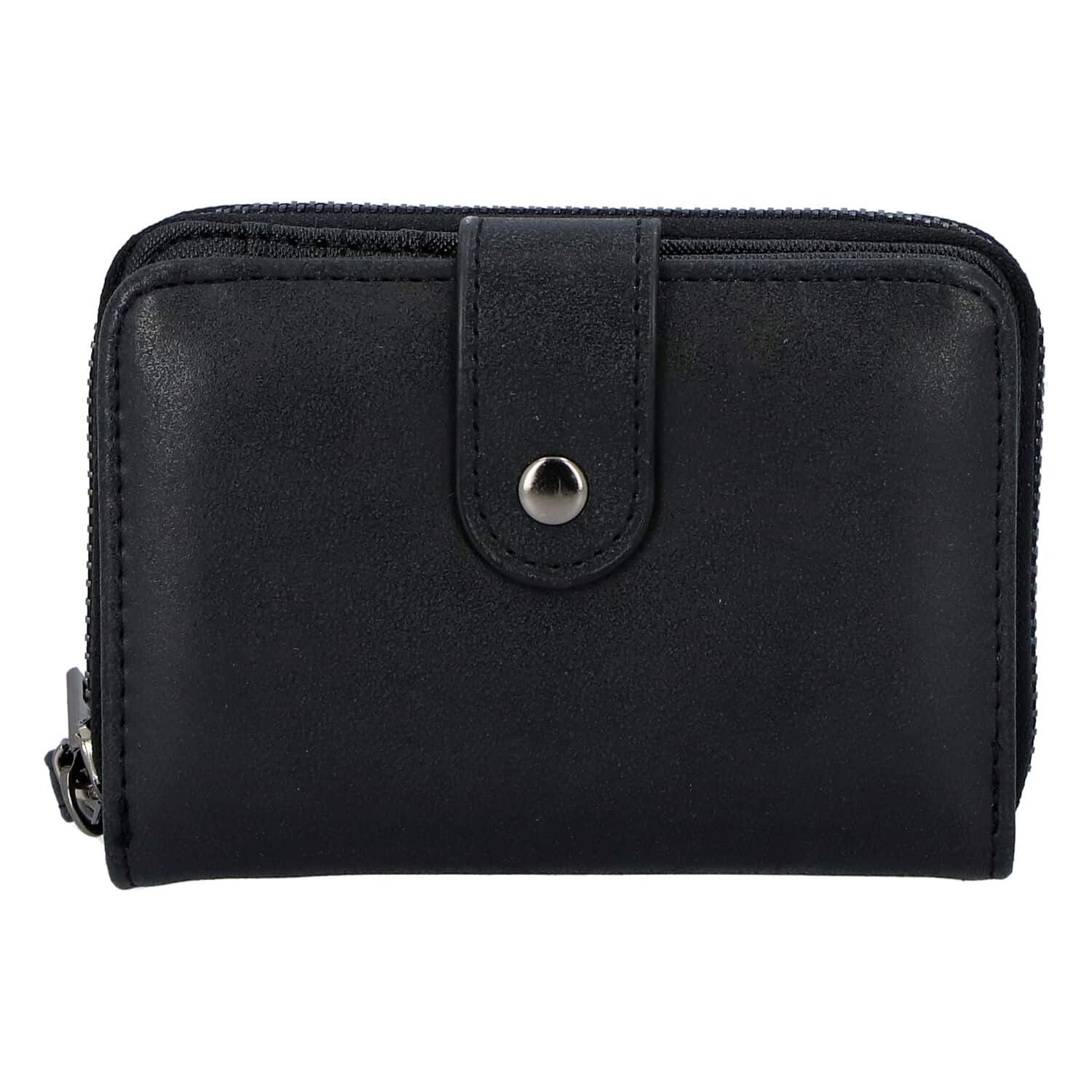 Dámská praktická černá peněženka - Just Dreamz Erin černá