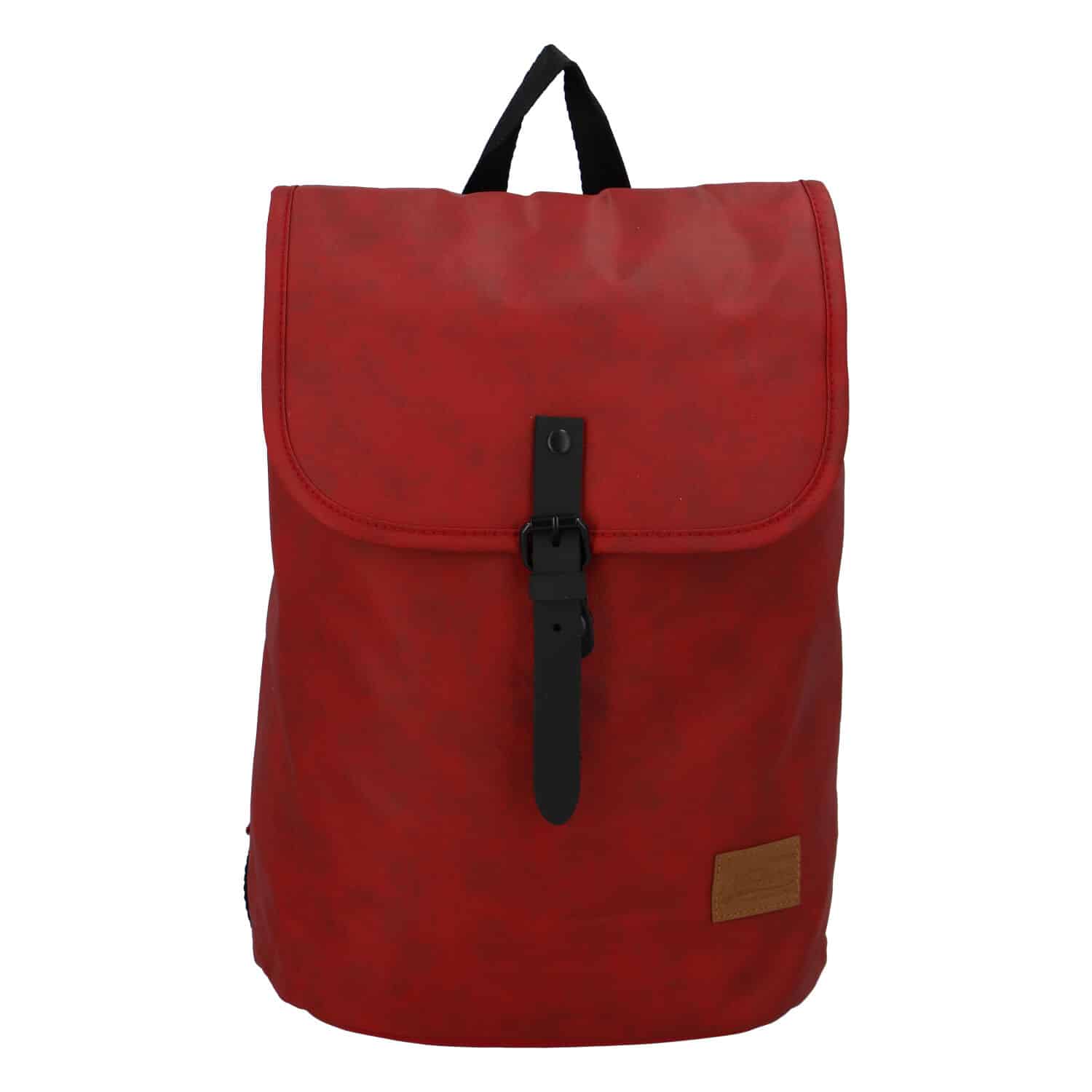 Elegantní tmavě červený batoh - New Rebels Morpheus Next červená