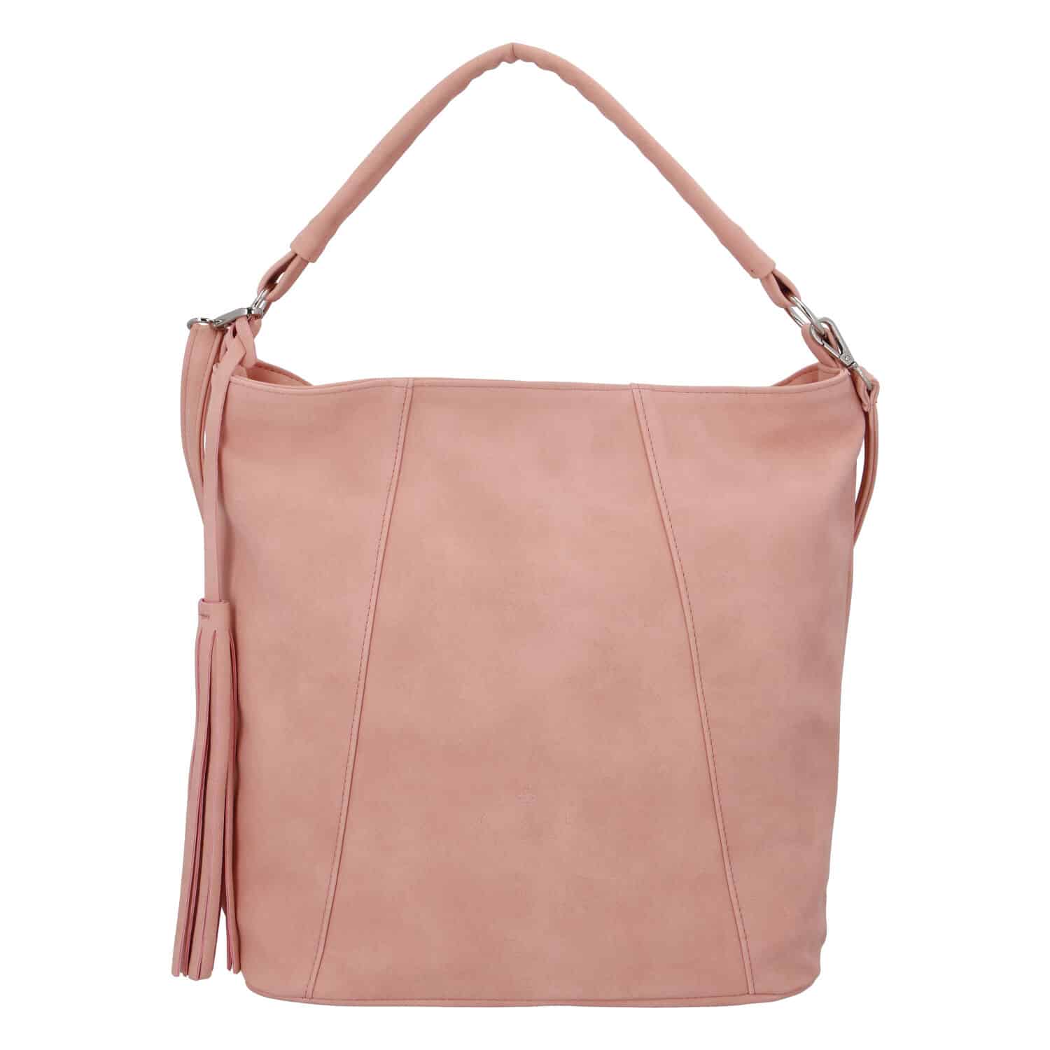 Módní dámská kabelka růžová - Carine Baylee růžová