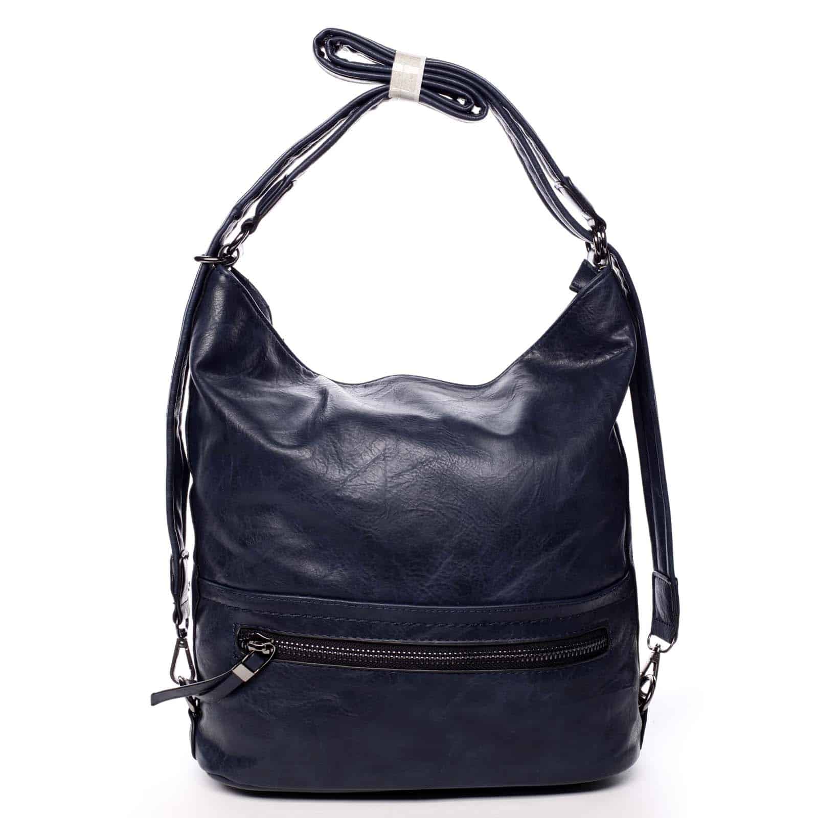 Dámská kabelka batoh tmavě modrá - Romina Nikka modrá